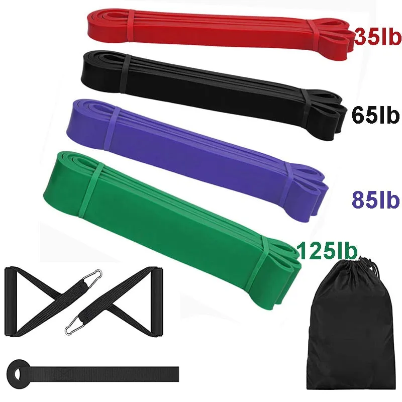 Fitness Band Pull Up Elastic Bands Rubber Resistance Loop