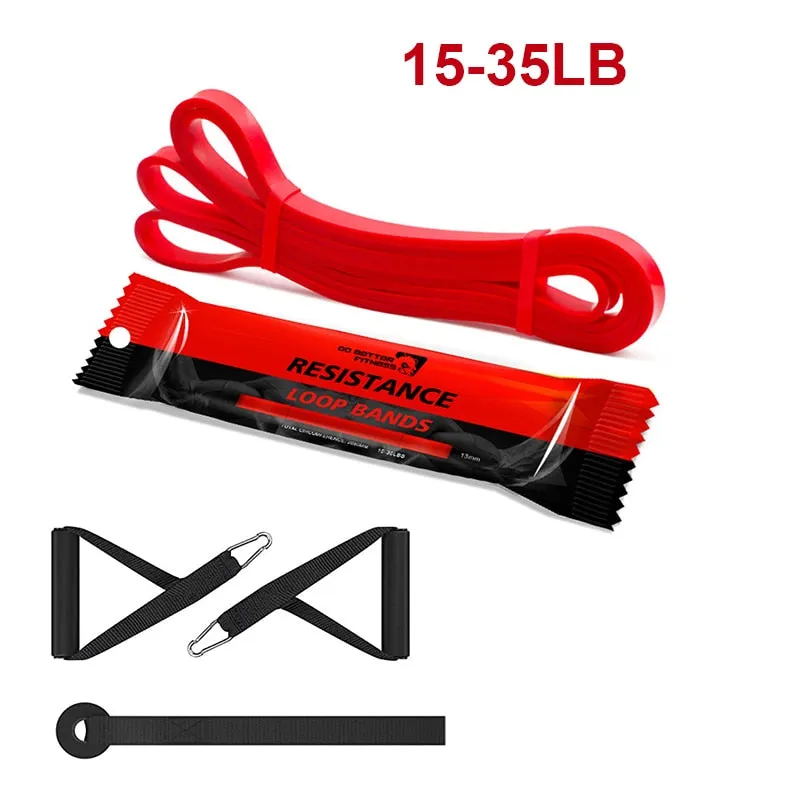 Fitness Band Pull Up Elastic Bands Rubber Resistance Loop