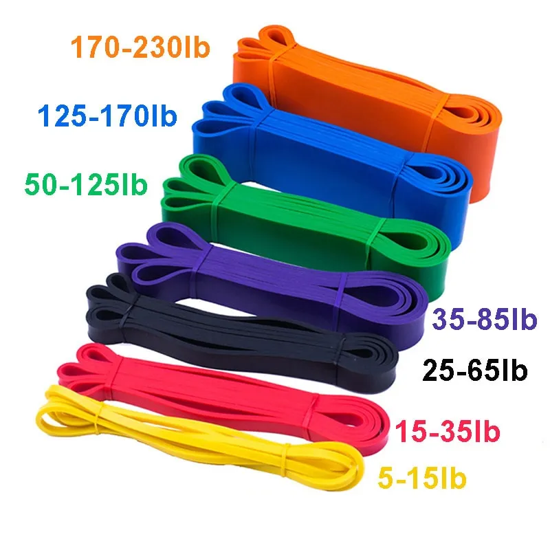 Fitness Band Pull Up Elastic Bands Rubber Resistance Loop