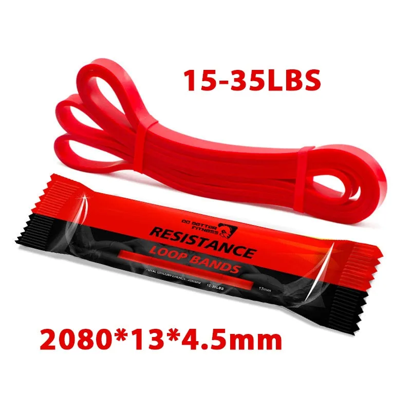 Fitness Band Pull Up Elastic Bands Rubber Resistance Loop