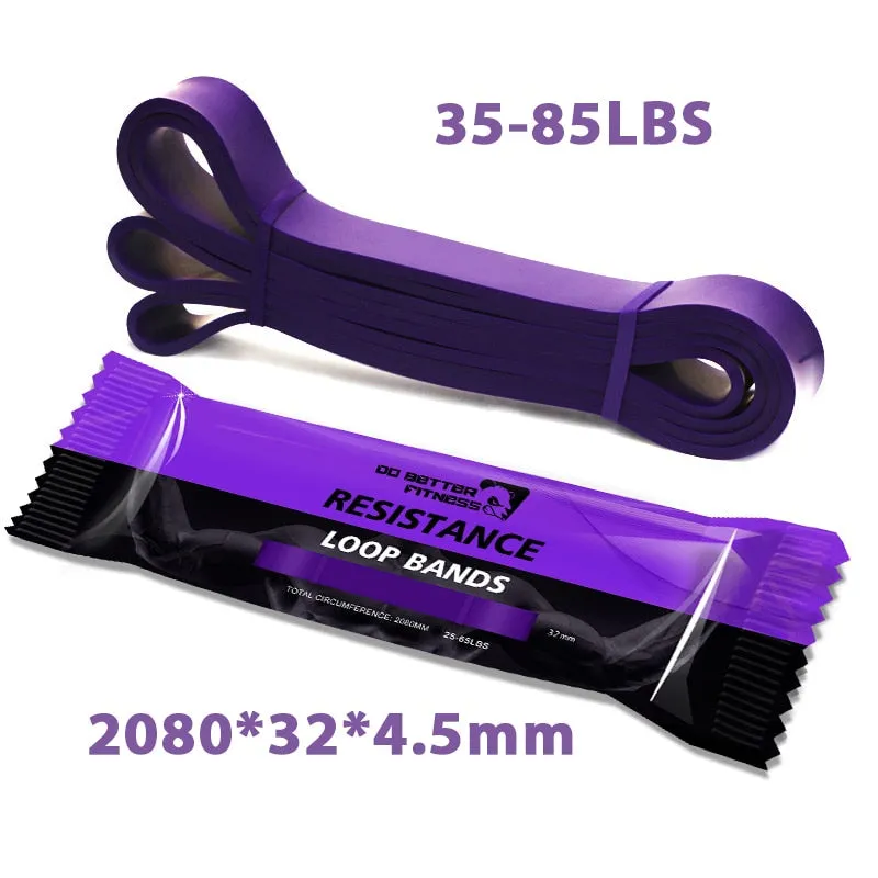 Fitness Band Pull Up Elastic Bands Rubber Resistance Loop