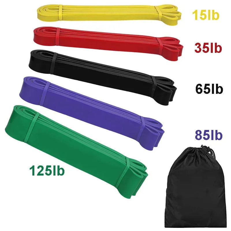 Fitness Band Pull Up Elastic Bands Rubber Resistance Loop