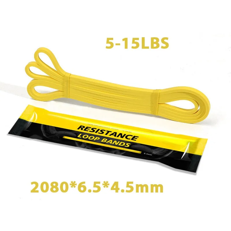 Fitness Band Pull Up Elastic Bands Rubber Resistance Loop