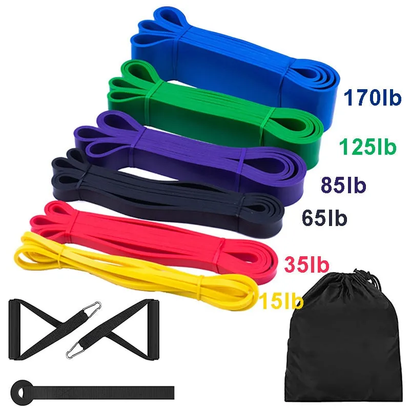 Fitness Band Pull Up Elastic Bands Rubber Resistance Loop