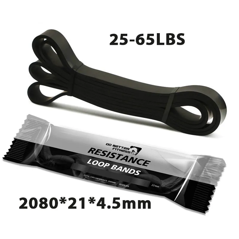 Fitness Band Pull Up Elastic Bands Rubber Resistance Loop