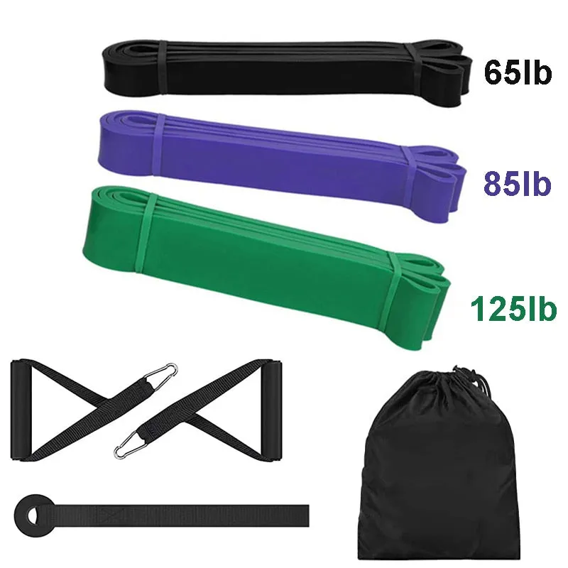Fitness Band Pull Up Elastic Bands Rubber Resistance Loop