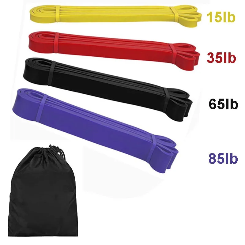 Fitness Band Pull Up Elastic Bands Rubber Resistance Loop