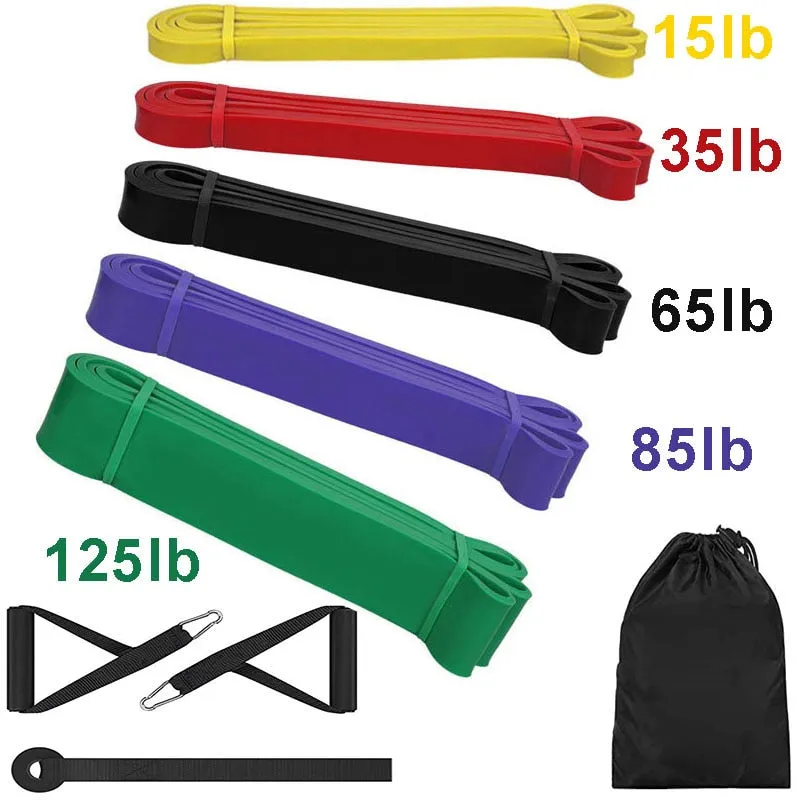 Fitness Band Pull Up Elastic Bands Rubber Resistance Loop