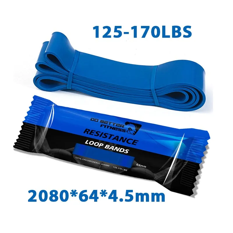 Fitness Band Pull Up Elastic Bands Rubber Resistance Loop