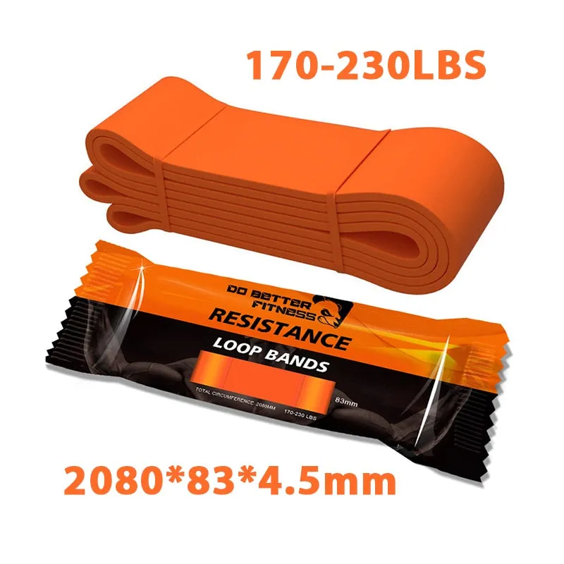 Fitness Band Pull Up Elastic Bands Rubber Resistance Loop