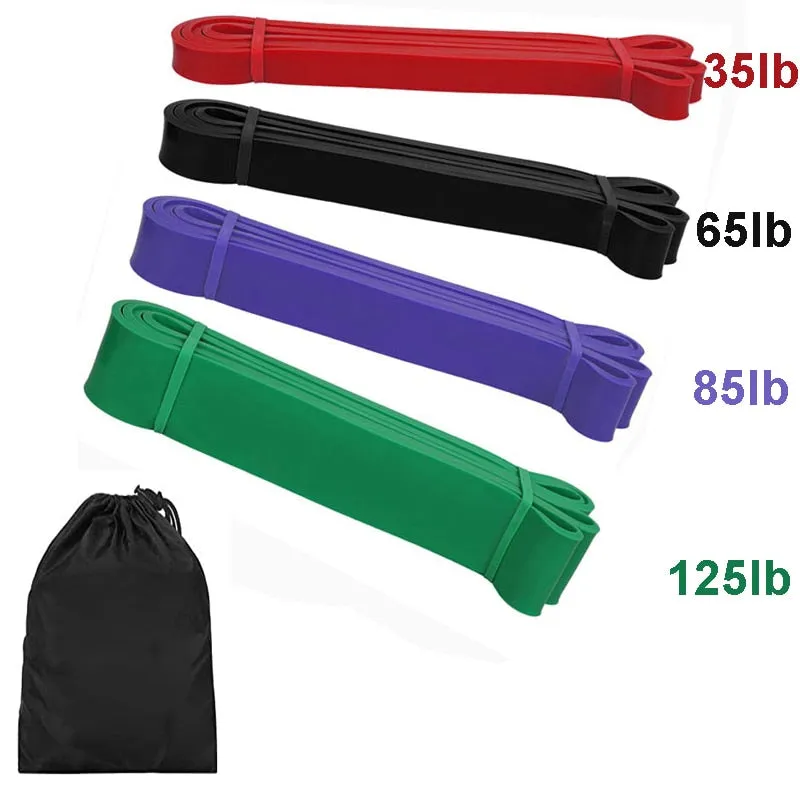 Fitness Band Pull Up Elastic Bands Rubber Resistance Loop