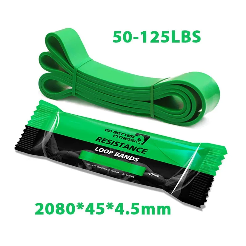 Fitness Band Pull Up Elastic Bands Rubber Resistance Loop