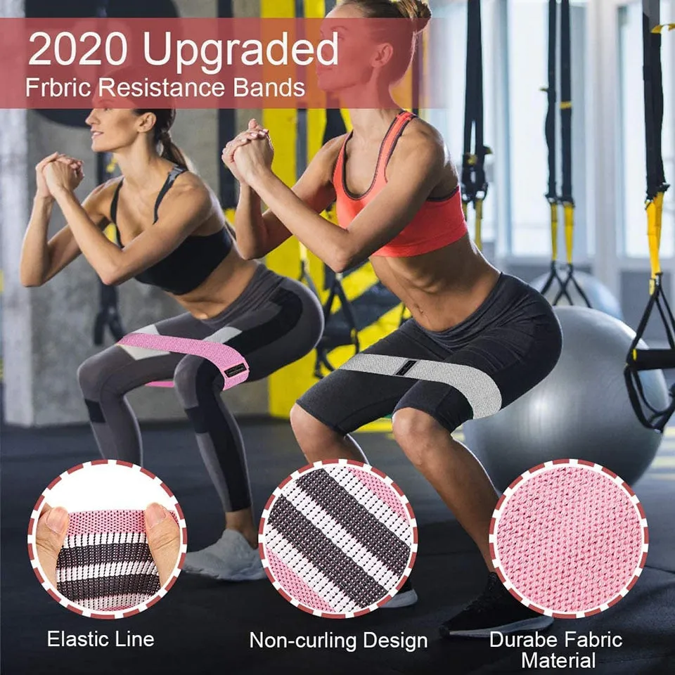 Fitness Rubber Band Elastic Yoga Resistance Bands Set