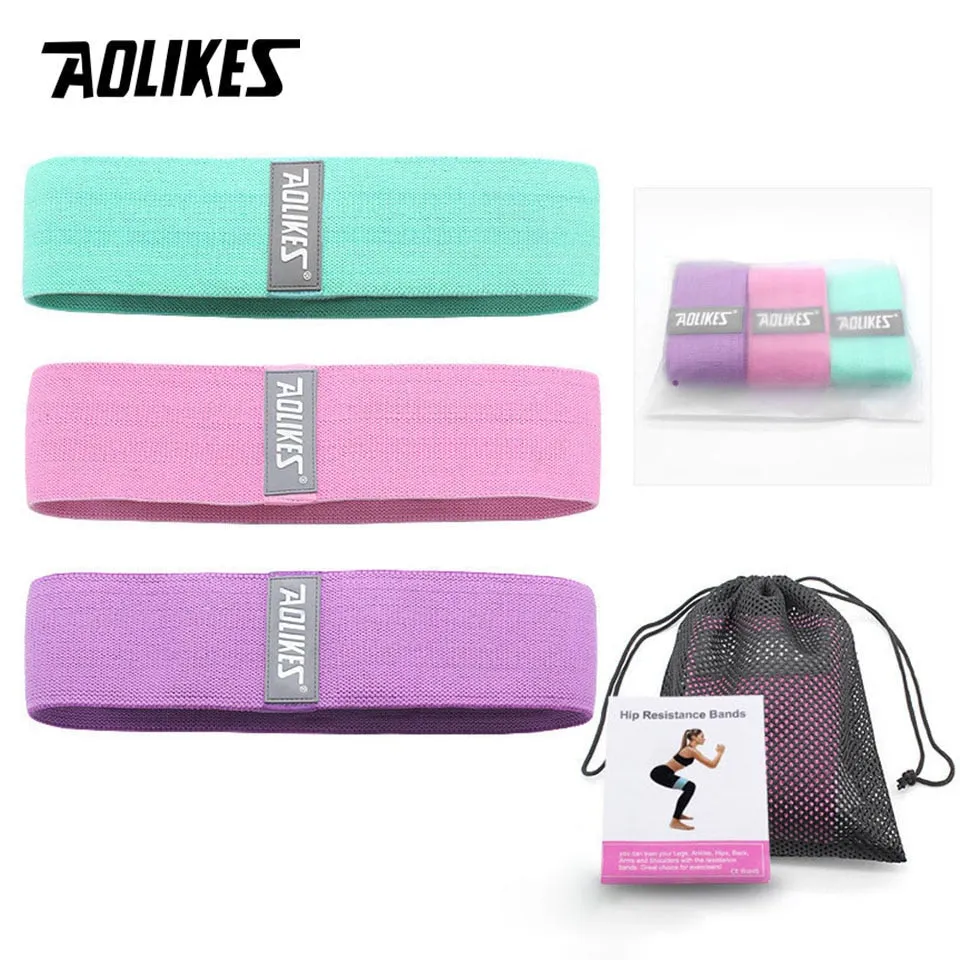 Fitness Rubber Band Elastic Yoga Resistance Bands Set