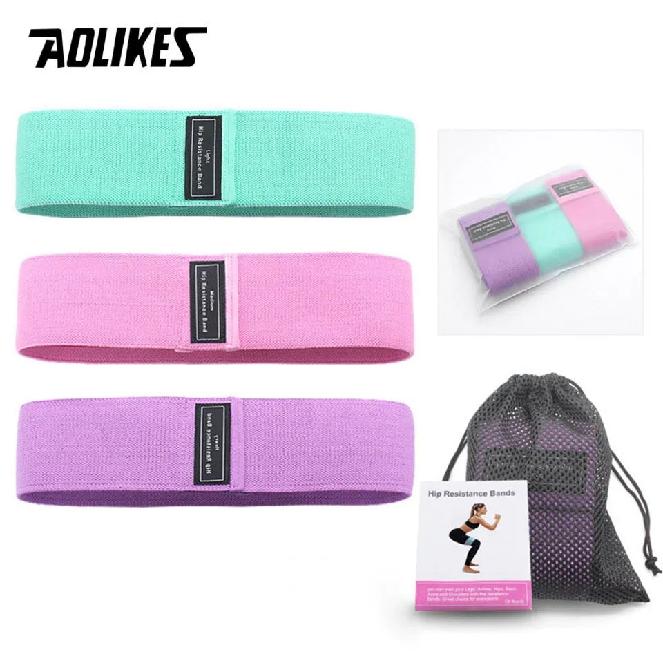 Fitness Rubber Band Elastic Yoga Resistance Bands Set