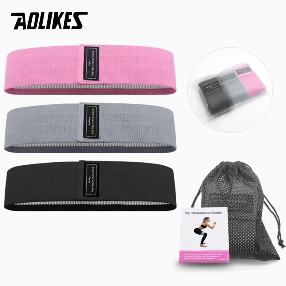 Fitness Rubber Band Elastic Yoga Resistance Bands Set
