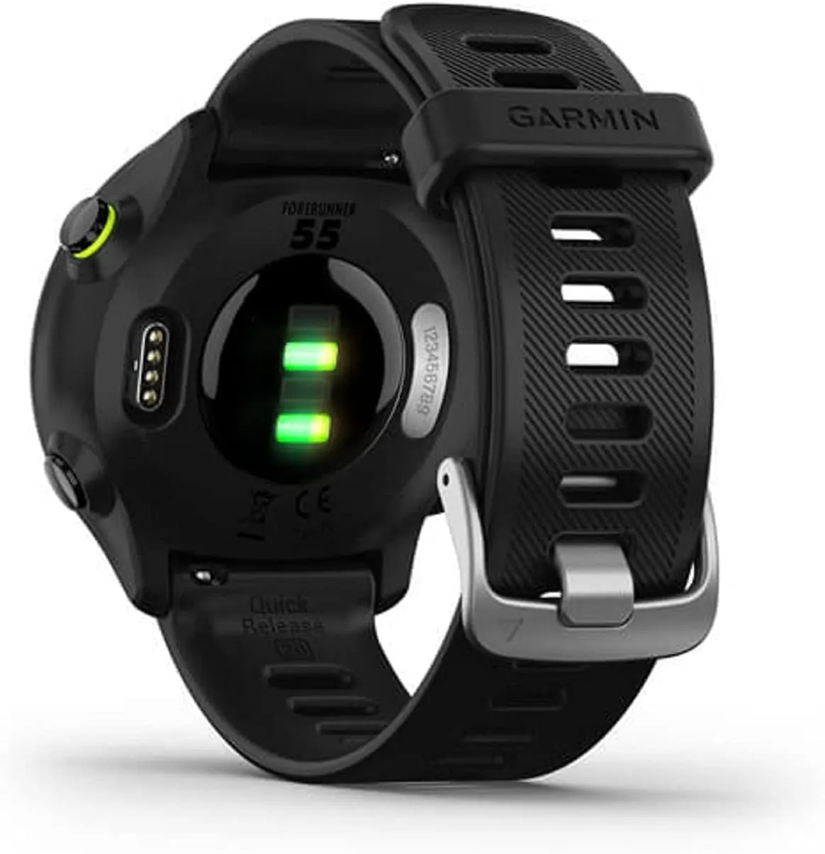 Garmin Forerunner 55, GPS Running Watch, Black, Sunlight Visible Display