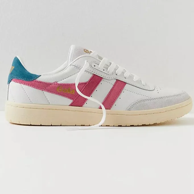 Gola Falcon White/Fluro Pink/Peacock