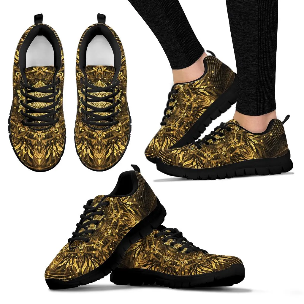 GOLDEN ALIGNED FLOWER | SNEAKERS | YANTRART