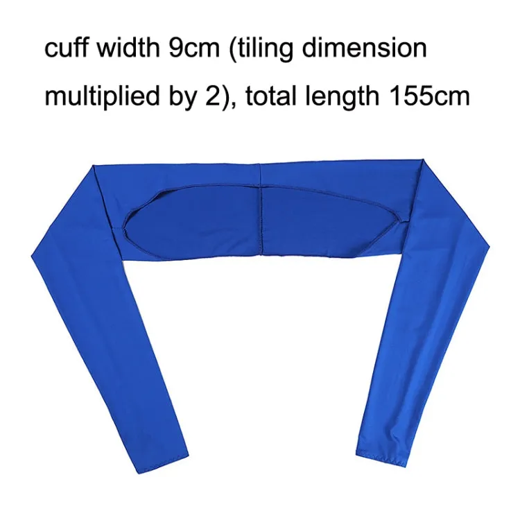 Golf Sunscreen Shawl Sleeves Outdoor Sports Cycling Ice Silk One Word Raglan Sleeves, Size: One Code(Mint Green)