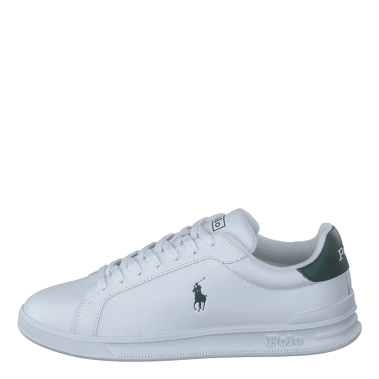 Heritage Court II Leather Sneaker White / College Green PP