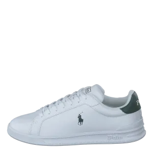Heritage Court II Leather Sneaker White / College Green PP