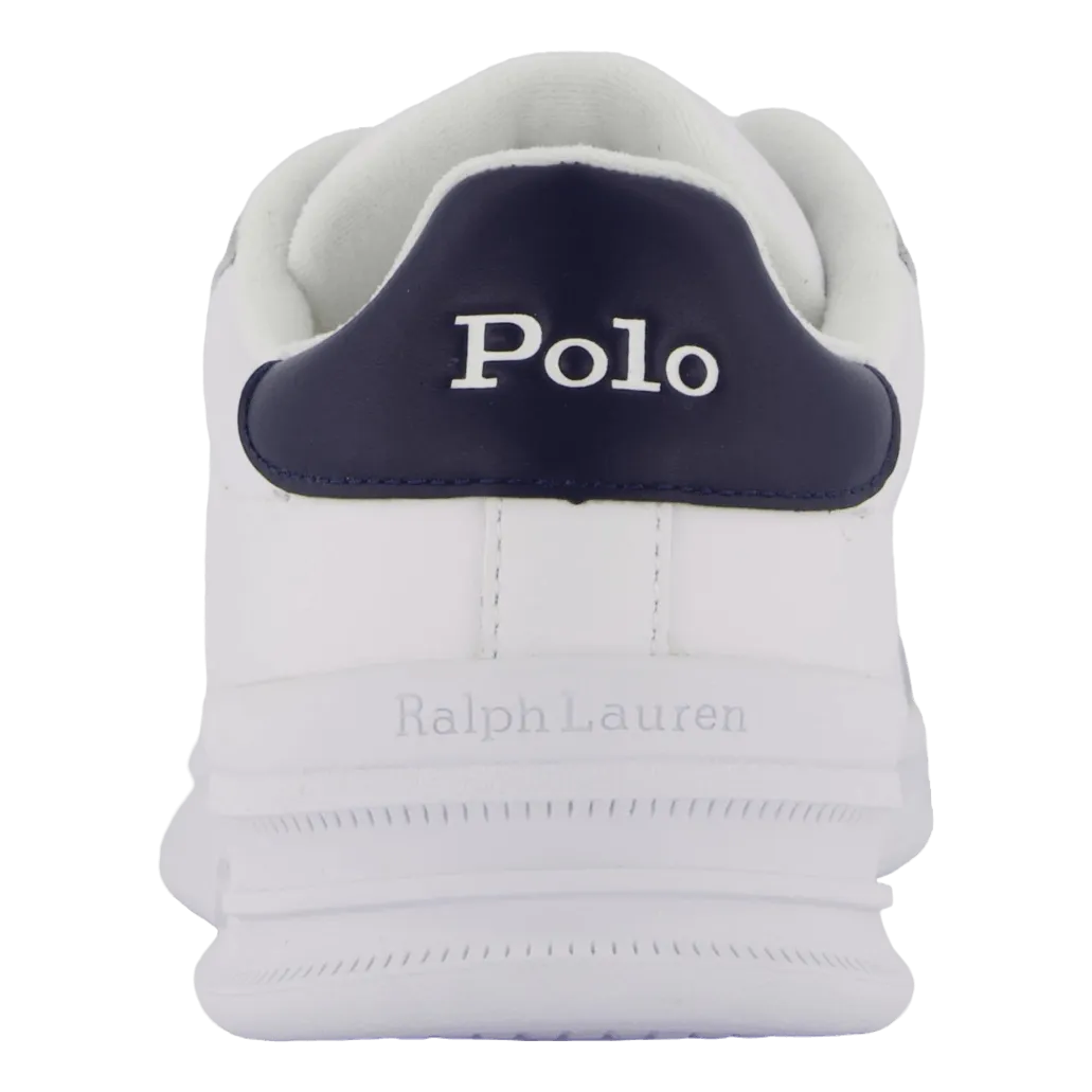 Heritage Court II Leather Sneaker White / Newport Navy PP