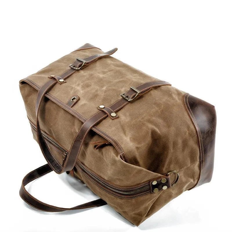 High Quality Large Canvas Outdoor Fitness Duffel Bag