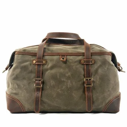 High Quality Large Canvas Outdoor Fitness Duffel Bag