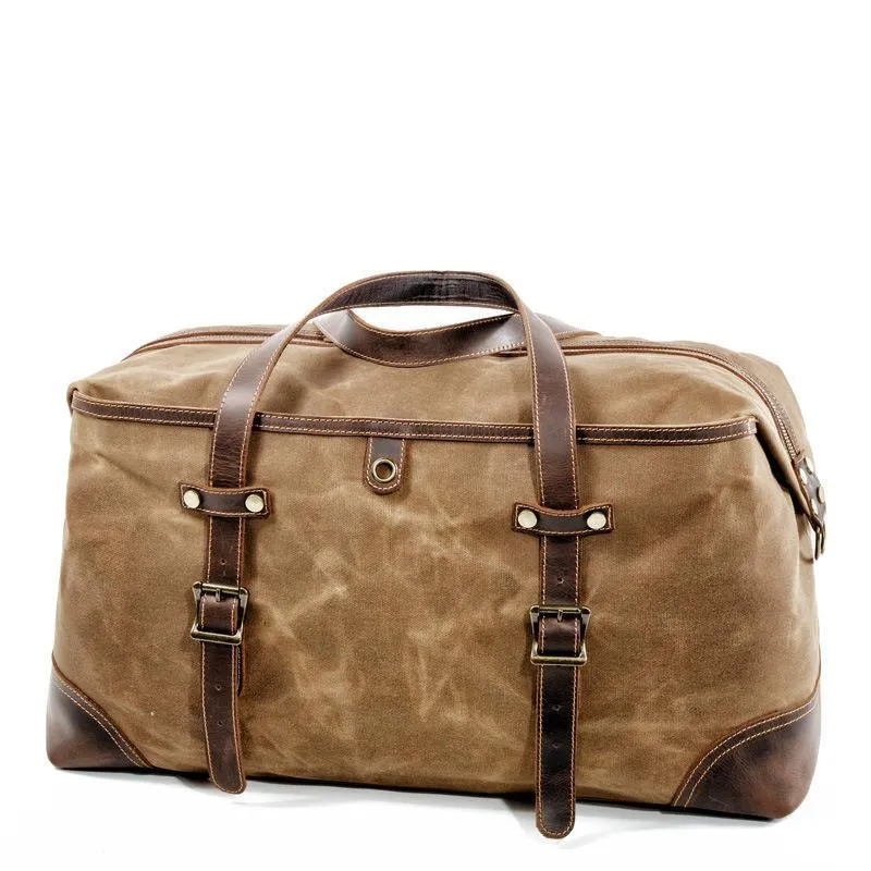 High Quality Large Canvas Outdoor Fitness Duffel Bag