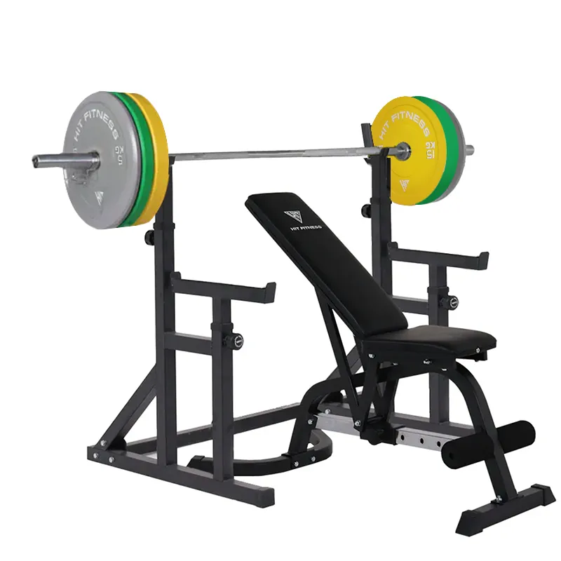 Hit Fitness Core Pack 80kg | Essential Rack - Bench - Weight Plates