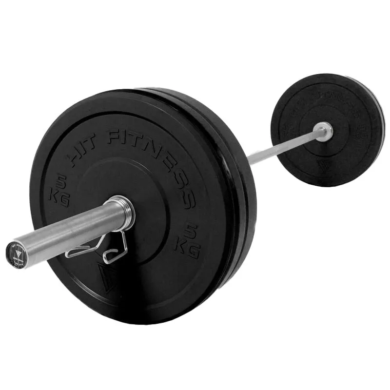 Hit Fitness Core Pack 80kg | Essential Rack - Bench - Weight Plates