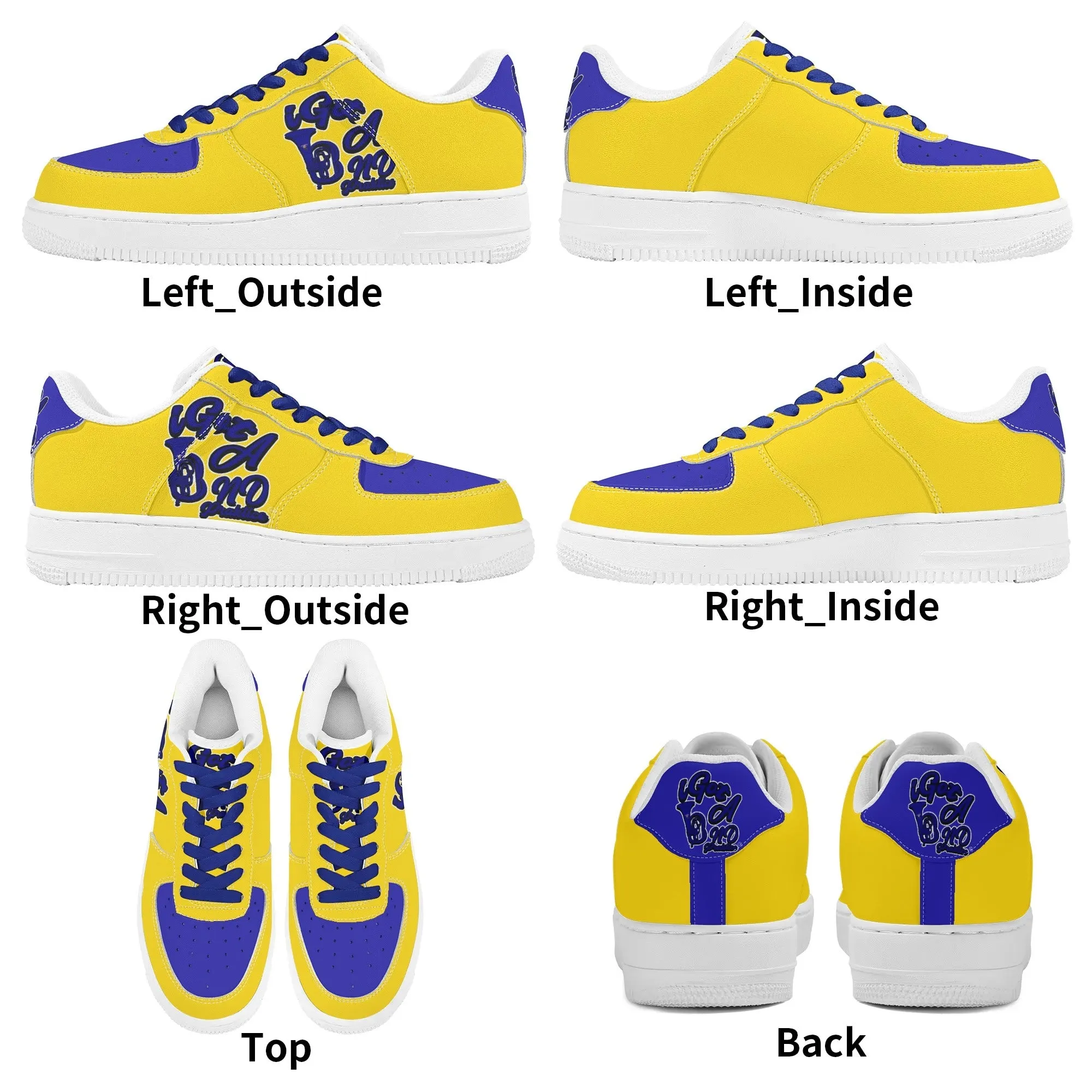iGot Band Praktice Mens Low Top Leather Sport Sneakers