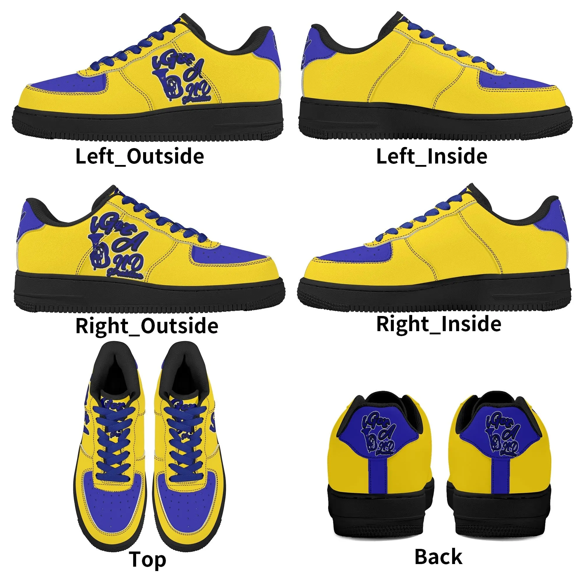 iGot Band Praktice Mens Low Top Leather Sport Sneakers