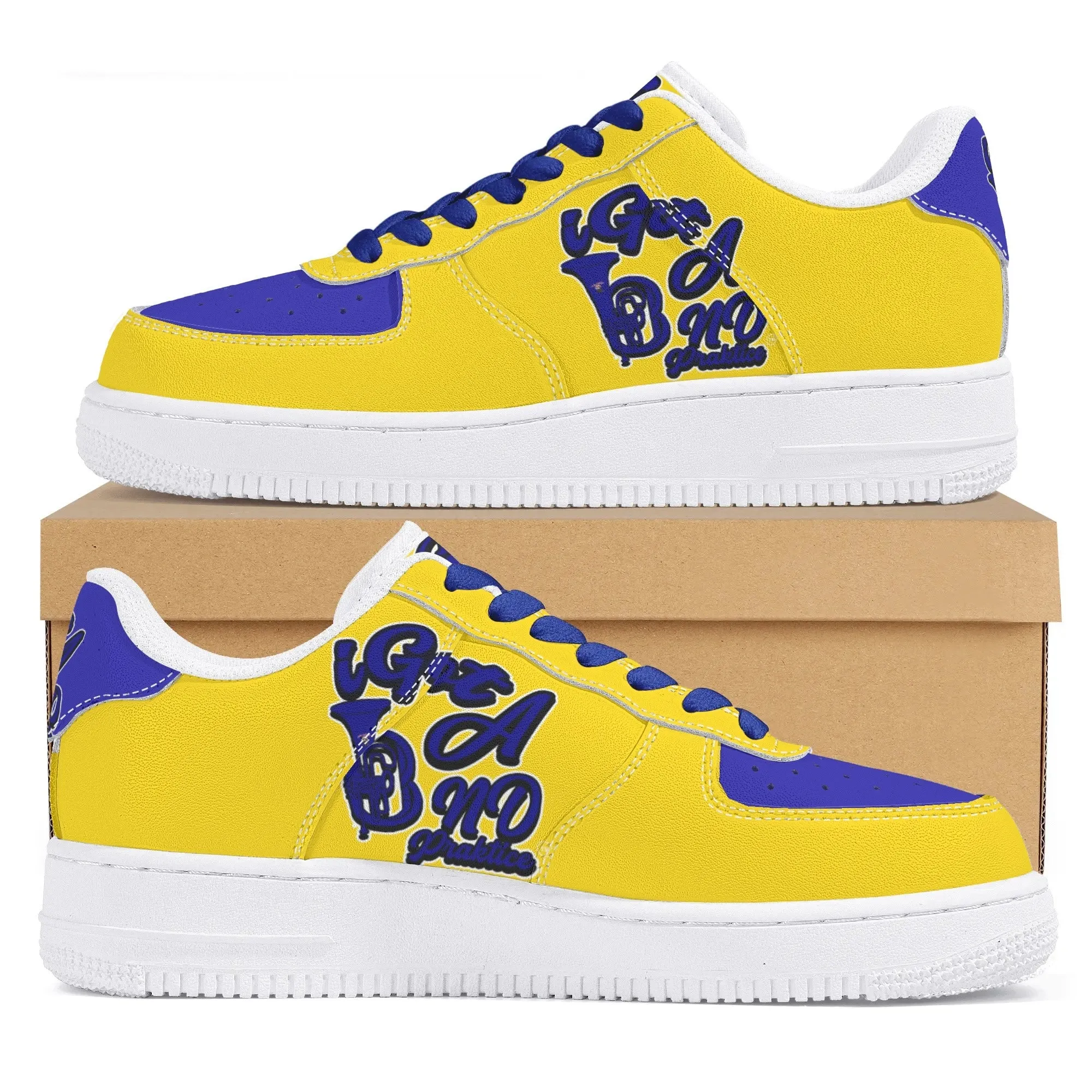 iGot Band Praktice Mens Low Top Leather Sport Sneakers