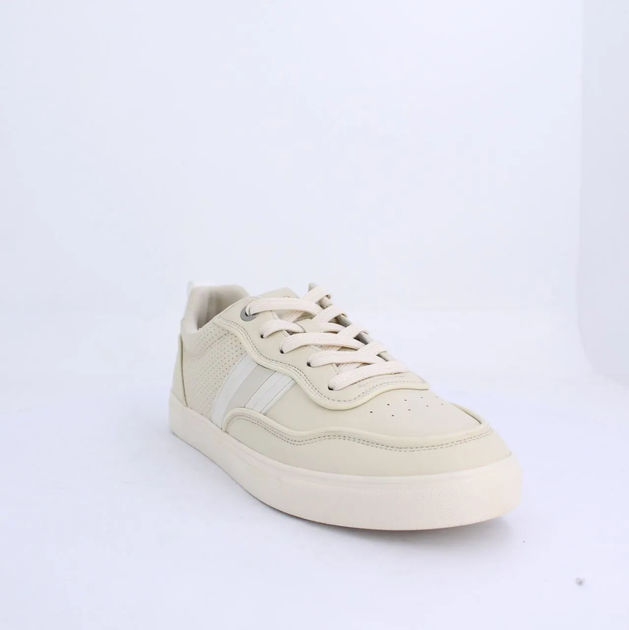 JAIDON MENS LACEUP SNEAKERS-WHITE