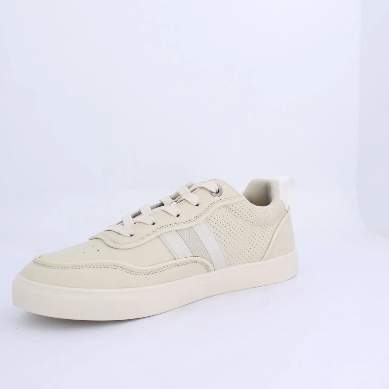 JAIDON MENS LACEUP SNEAKERS-WHITE