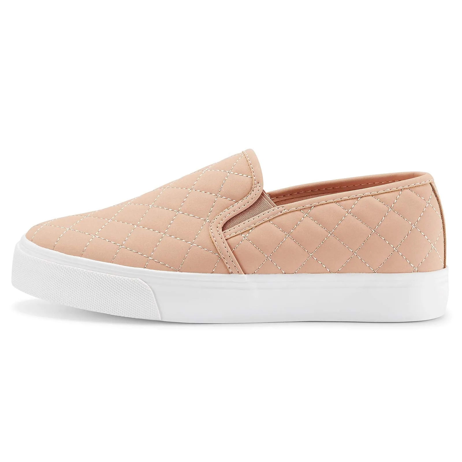 JENN ARDOR Women's Slip On Sneakers Fashion Flats Shoes Comfortable Casual Shoes for Walking