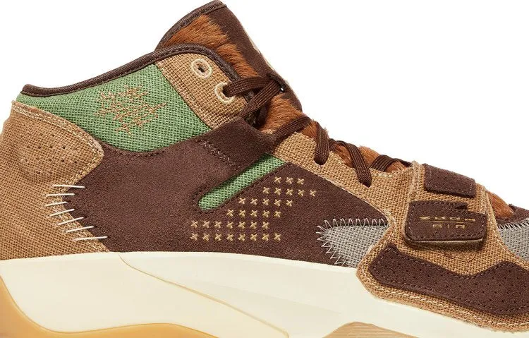 Jordan Zion 2 Voodoo sneakers, brown