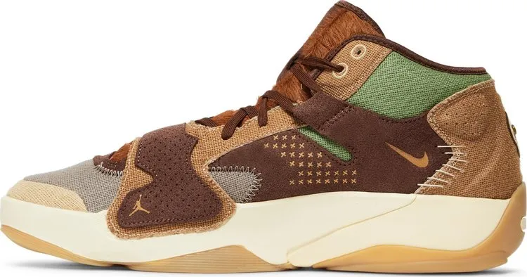 Jordan Zion 2 Voodoo sneakers, brown
