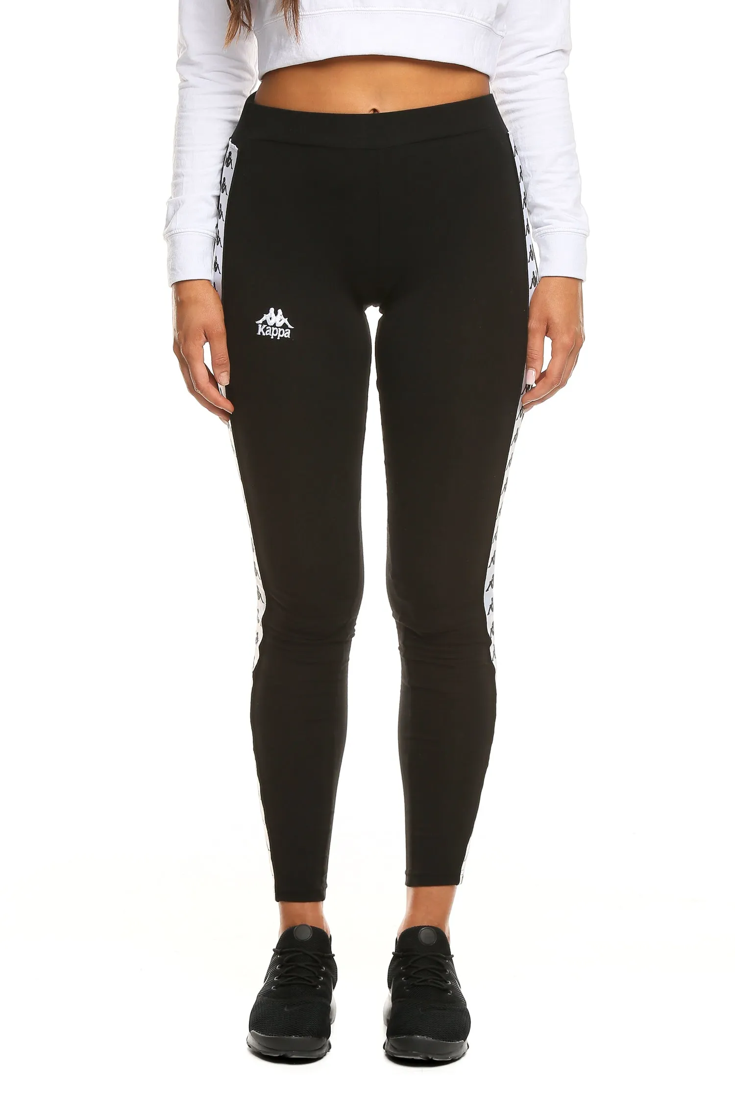 Kappa Women's Authentic Anen Leggings Black/White