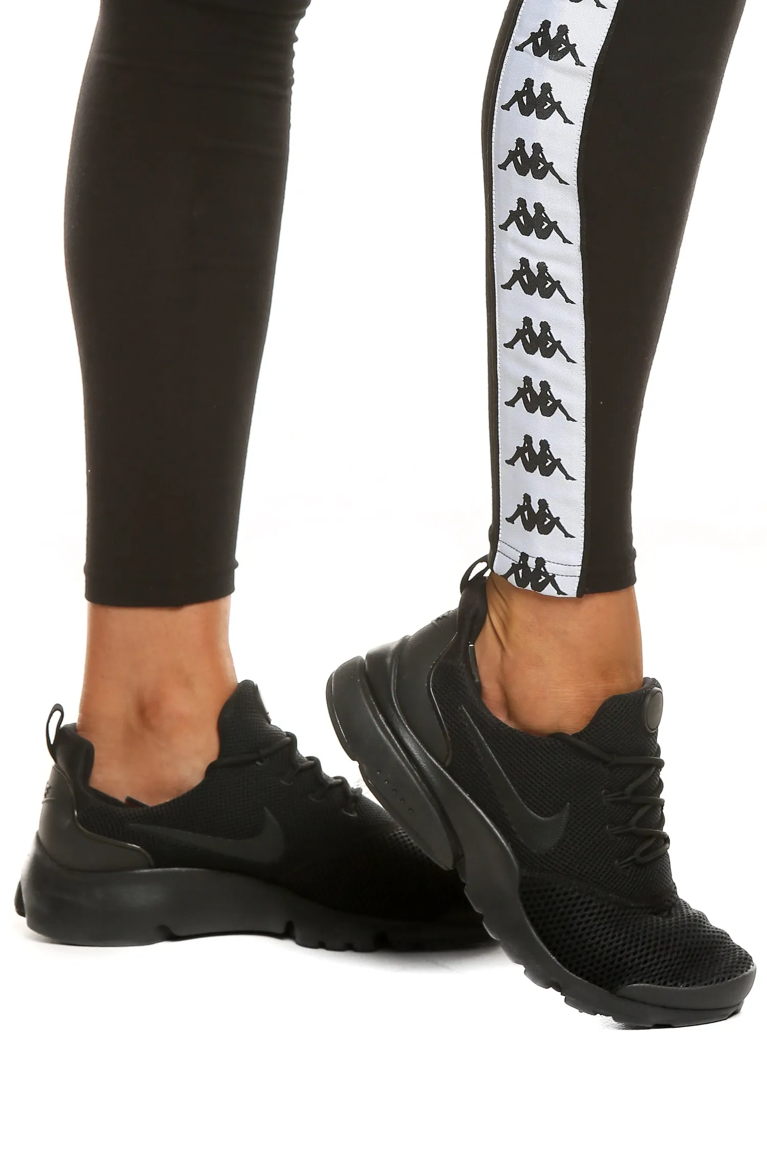 Kappa Women's Authentic Anen Leggings Black/White