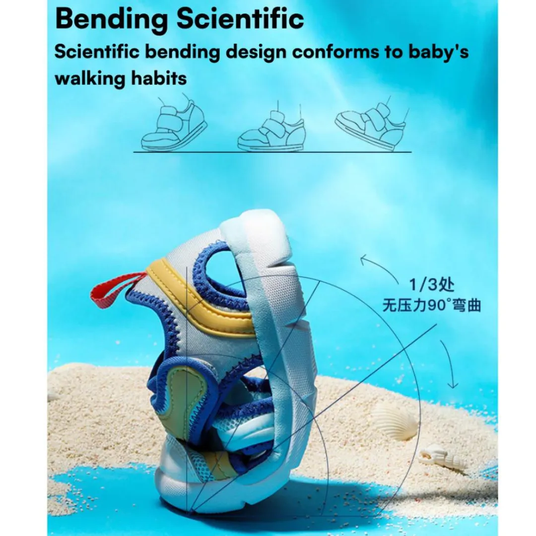 Katetu Crtartu Summer Breathable and Cozy Baby Walking Sandal XBF4