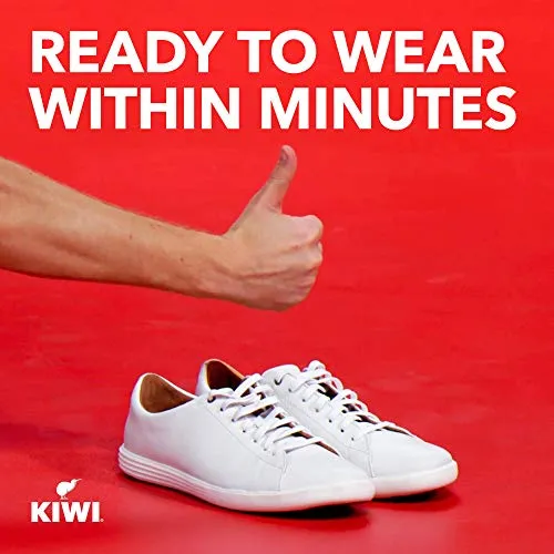 KIWI Quick Dry Shoe Cleaner | Use for Dirt on Sneakers, Tennis Shoes, Running Shoes and More | 5.5 Oz | Pack of 3