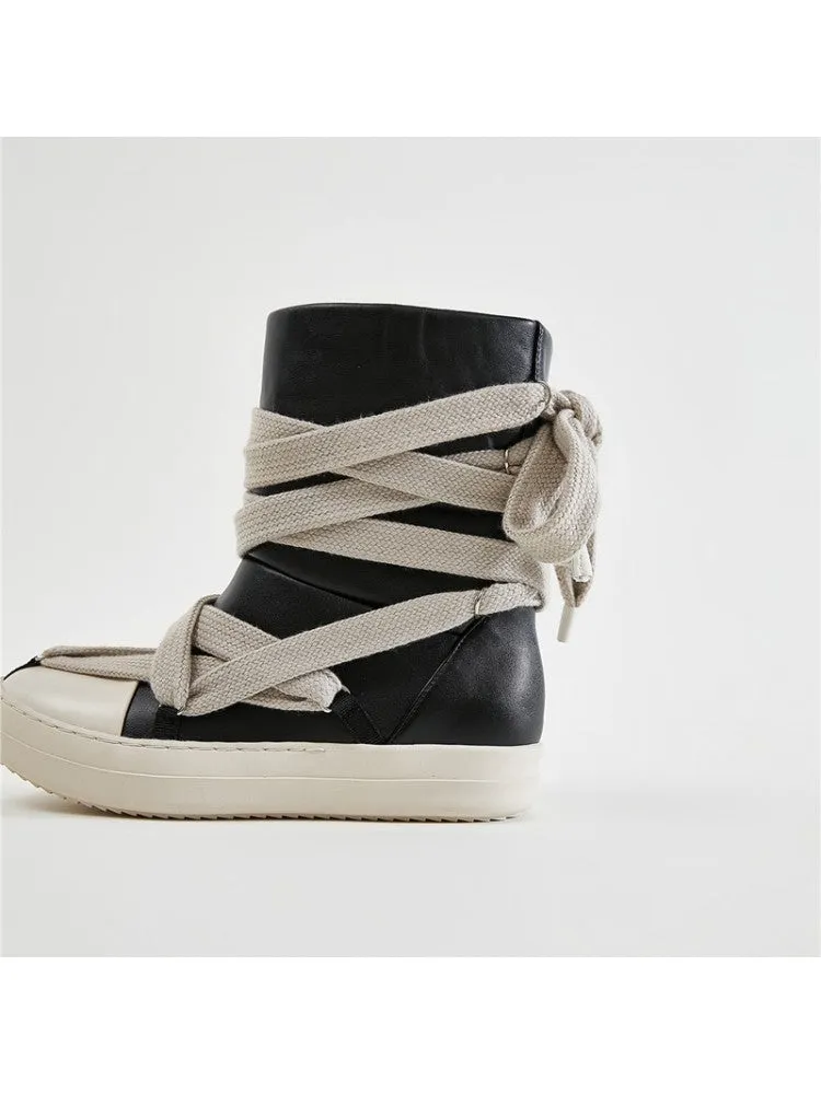 Lacey Contrast Boots