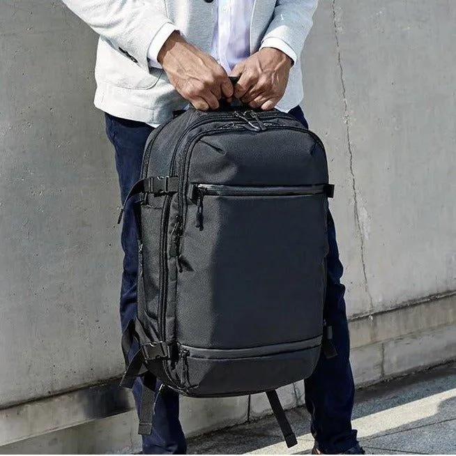 Large Men Laptop Backpack with USB Port Anti Theft