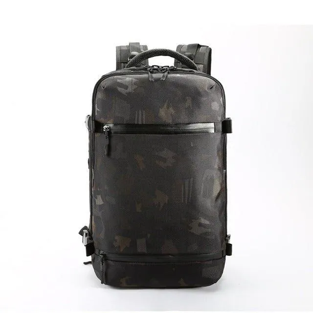 Large Men Laptop Backpack with USB Port Anti Theft