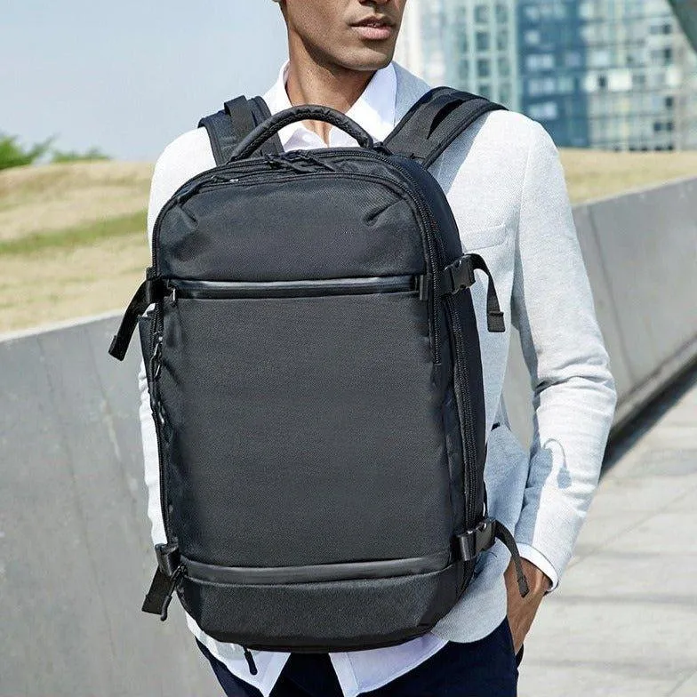 Large Men Laptop Backpack with USB Port Anti Theft
