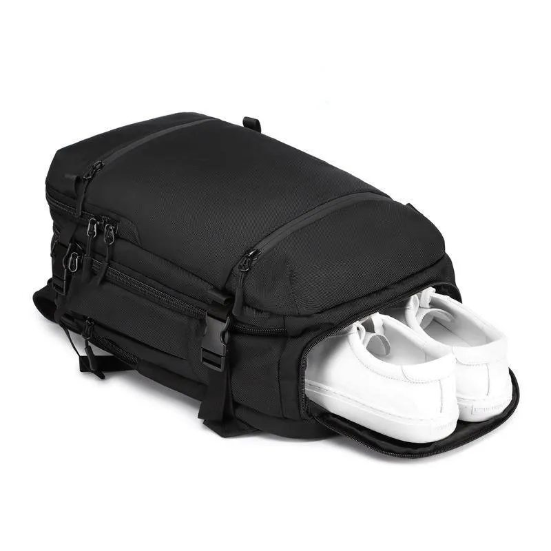 Large Men Laptop Backpack with USB Port Anti Theft