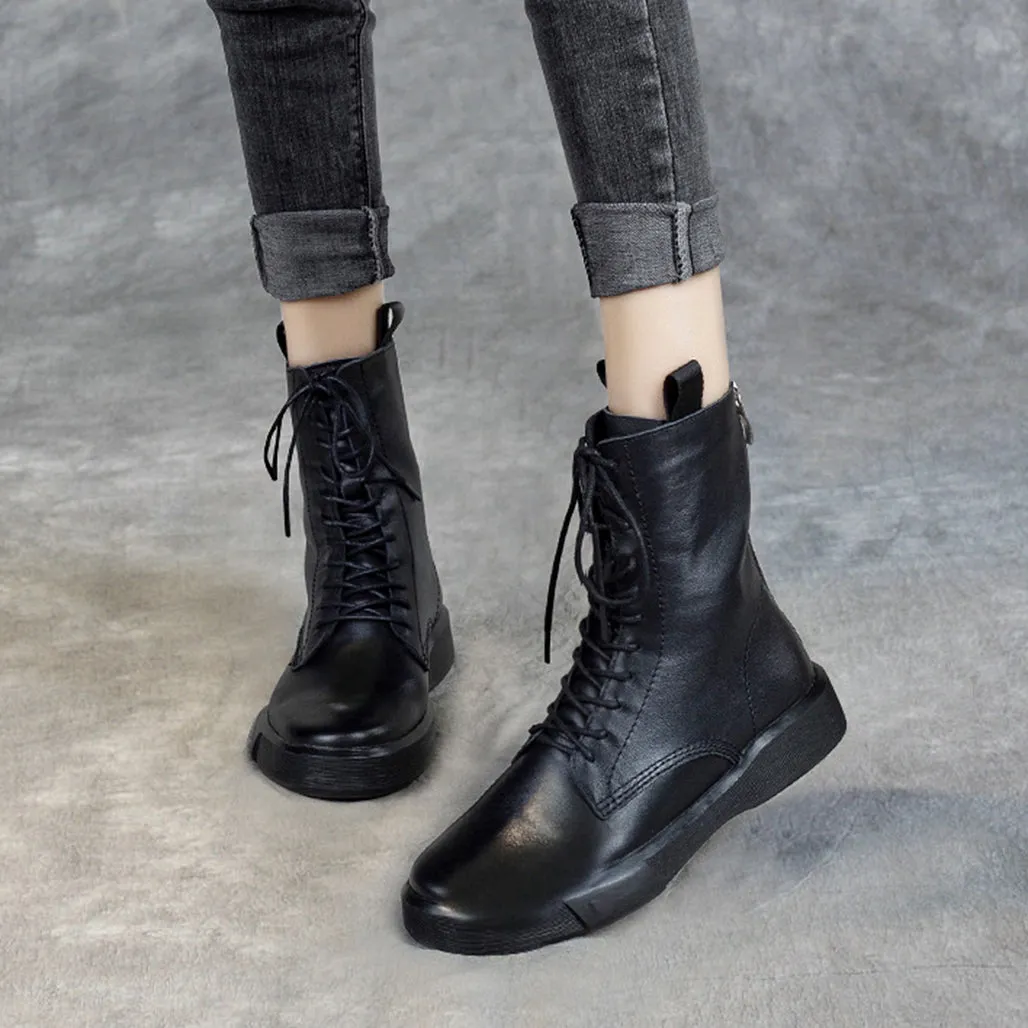 Leather Casual Martin Boots | Gift Shoes